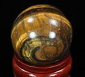 Top Quality Polished Tiger's Eye Sphere #33642-2